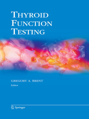 cover image of Thyroid Function Testing